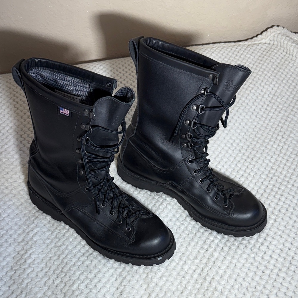 Danner Ft. Lewis Black and Gray Gore-Tex Boots